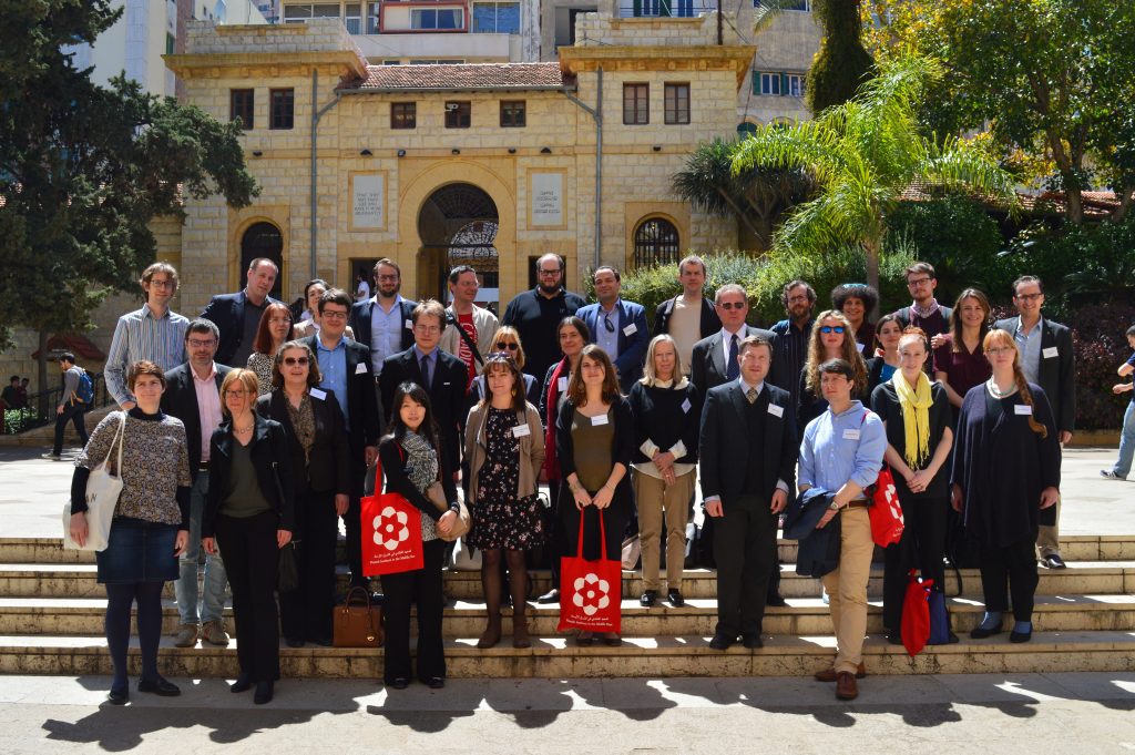 Melammu-seminaarin osallistujat Beirutissa 2017.